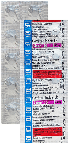 Clome 50 Tablet image