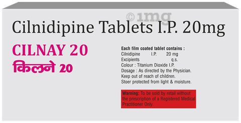 Cilnay 20 Tablet image Cilnay 20 Tablet image
