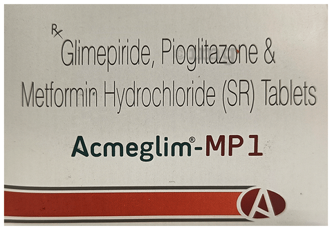 Acmeglim-MP 1 Tablet SR image