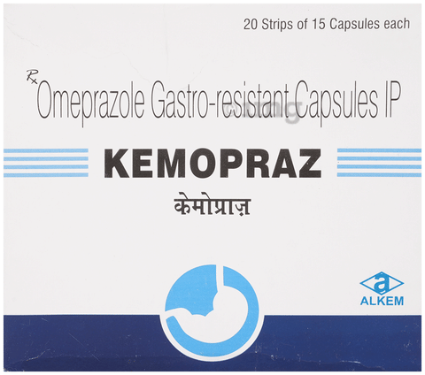 Kemopraz 20mg Capsule image Kemopraz 20mg Capsule image