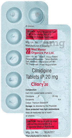 Cilory 20mg Tablet image Cilory 20mg Tablet image