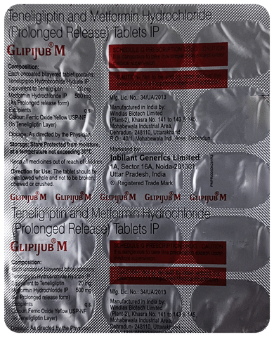 Glipijub M Tablet PR