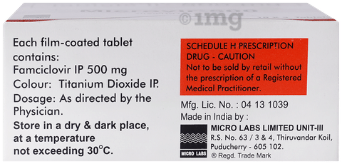 Microvir 500 Tablet image Microvir 500 Tablet image