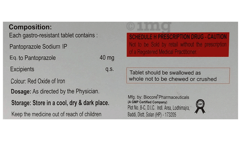 Pantax 40 Tablet image Pantax 40 Tablet image