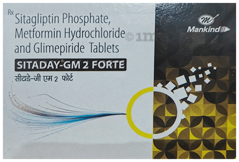 Sitaday-GM 2 Forte Tablet image Sitaday-GM 2 Forte Tablet image
