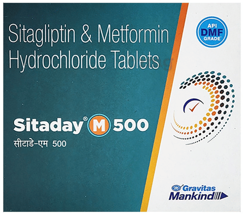 Sitaday M 500 Tablet image