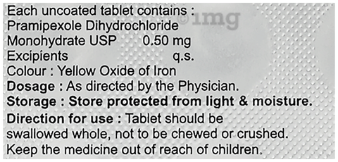 Prexol 0.50 Tablet image
