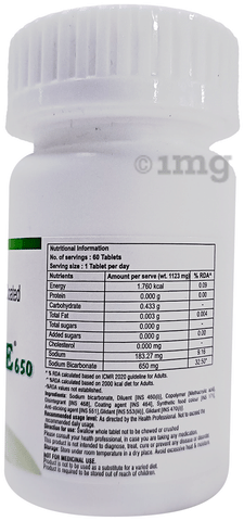 Sodisave 650 Tablet image Sodisave 650 Tablet image