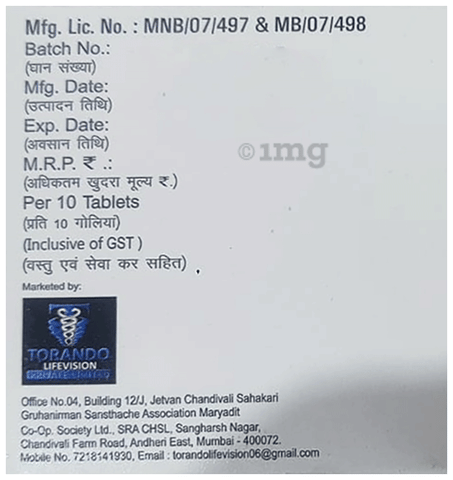 Toranoflam-Plus Tablet image