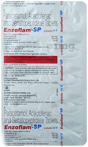 Enzoflam-SP Tablet image