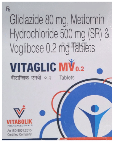 Vitaglic MV Tablet image Vitaglic MV Tablet image