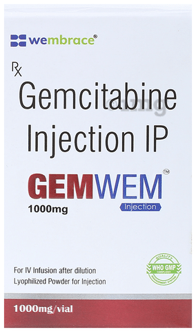 Gemwem 1000mg Injection
