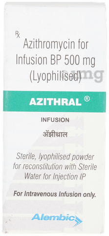 Azithral 500mg Injection image