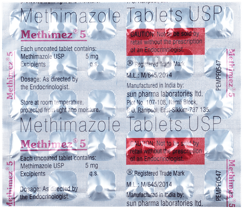 Methimez 5 Tablet image