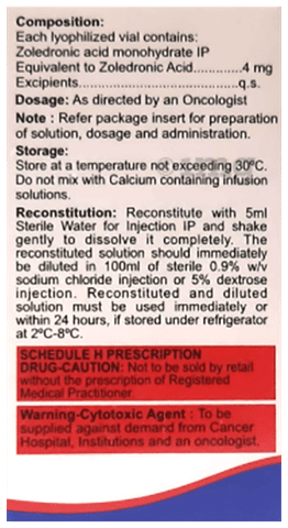 Zoledoc Injection