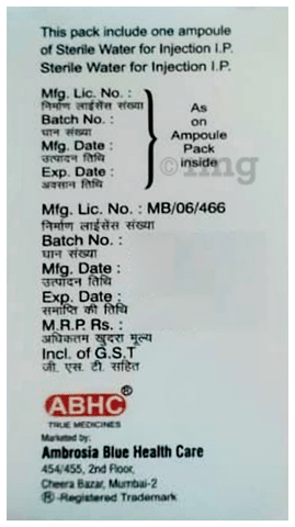 Solve-T 1.125 GM Injection
