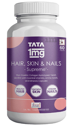 Buy Hair Skin & Nails Vitamins Supplement with Biotin Online In India –  Neuherbs