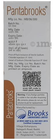 Pantabrooks 40mg Injection image Pantabrooks 40mg Injection image