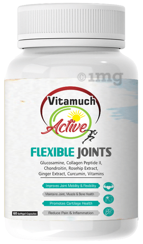 Vitamuch Active Flexible Joints Softgel Capsule image