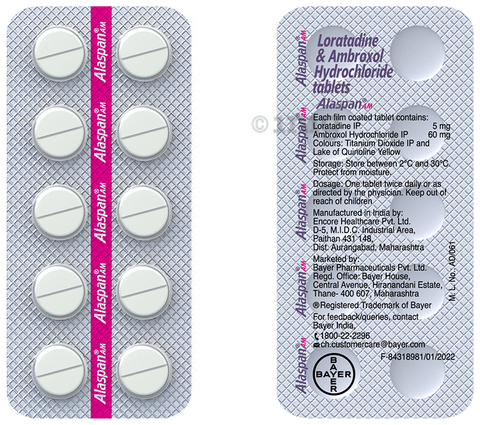 Alaspan AM Tablet image Alaspan AM Tablet image