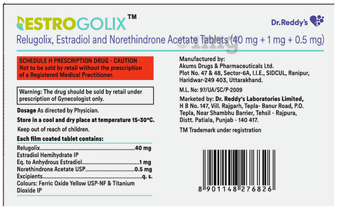 Estrogolix Tablet image Estrogolix Tablet image