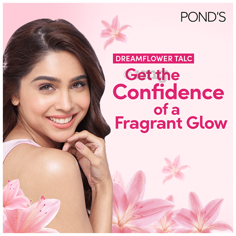 Pond s Magic Freshness Talc Dreamflower Pink Lily Buy bottle of 100.0 gm Powder at best price in India 1mg