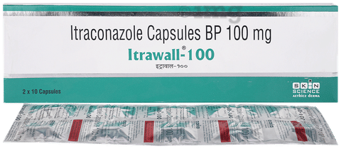 Itrawall 100 Capsule image