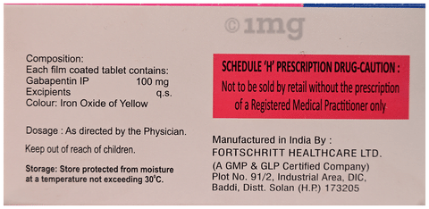 Gabapath 100 Tablet image