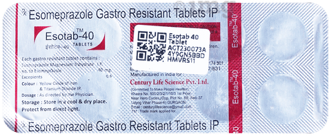 Esotab 40 Tablet image