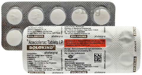 DOLOkind 100mg Tablet image DOLOkind 100mg Tablet image
