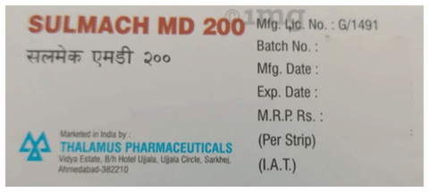 Sulmach MD 200 Tablet