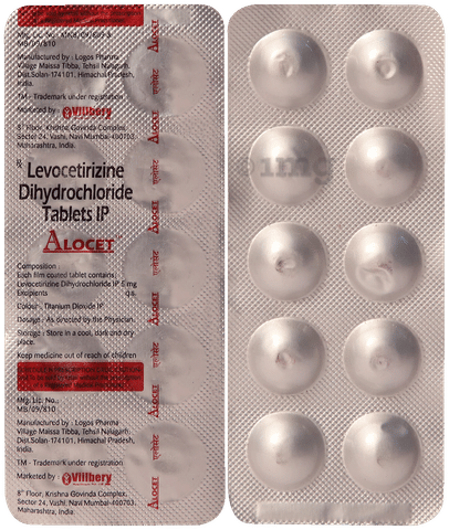 Alocet 5mg Tablet