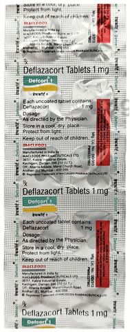 Defcort 1mg Tablet image