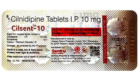 सिलसेंट 10 टैबलेट image