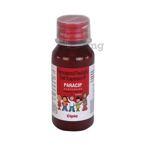paracip suspension 60ml for fever pain management