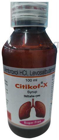 Citikof-X Syrup Sugar Free