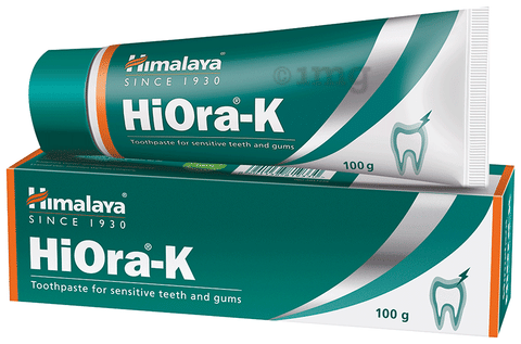 Himalaya Hiora-K Toothpaste | For Sensitive Teeth & Gums 1