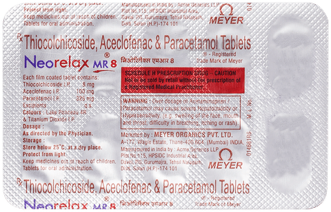 Neorelax MR 8 Tablet image