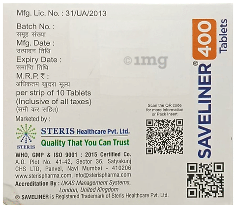 Saveliner 400 Tablet