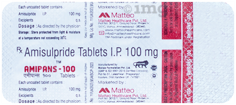 Amipans 100 Tablet image Amipans 100 Tablet image