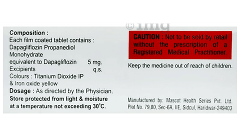 Dapwon 5 Tablet image Dapwon 5 Tablet image