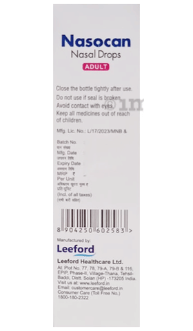 Nasocan Nasal Drops image Nasocan Nasal Drops image