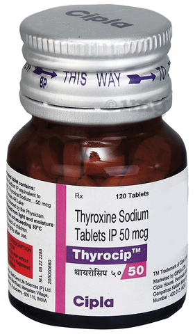 Thyrocip 50 Tablet image