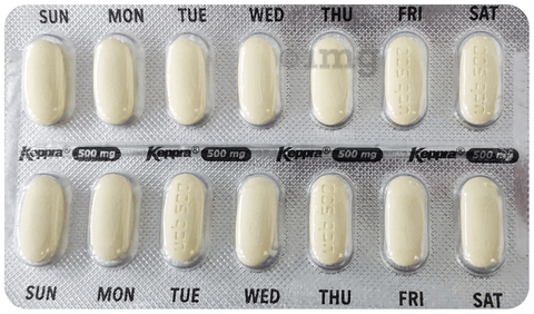 Keppra 500mg Tablet image Keppra 500mg Tablet image