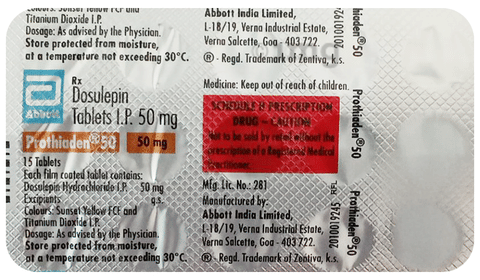 Prothiaden 50 Tablet image