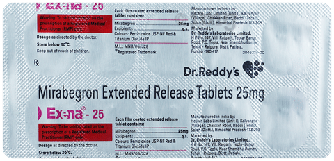 Exena 25 Tablet ER image Exena 25 Tablet ER image