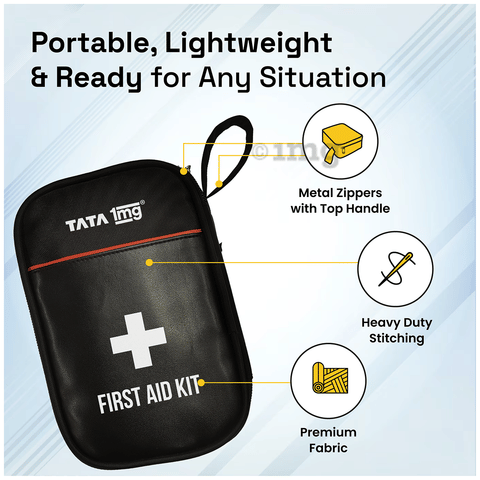 Tata 1mg First Aid Kit Travel Pouch: Buy pouch of Kit at