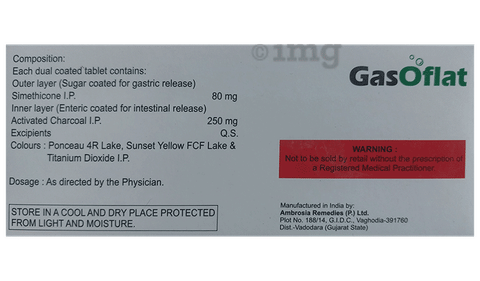 Gasoflat Tablet image