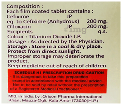 Aucef-O Tablet
