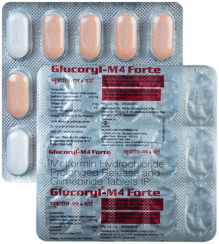 Glucoryl-M4 Forte Tablet PR